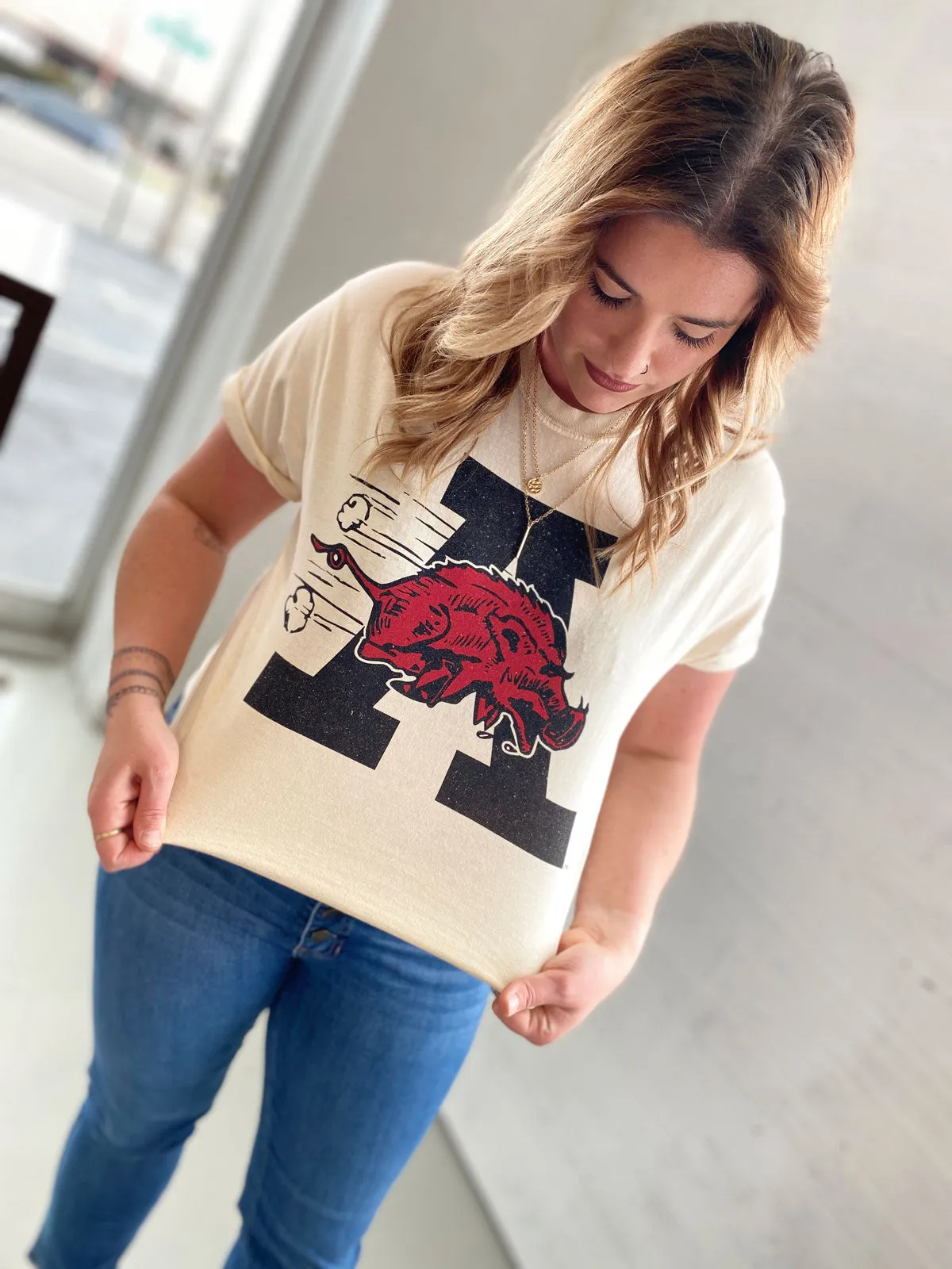 1964 Arkansas Razorback T Shirt