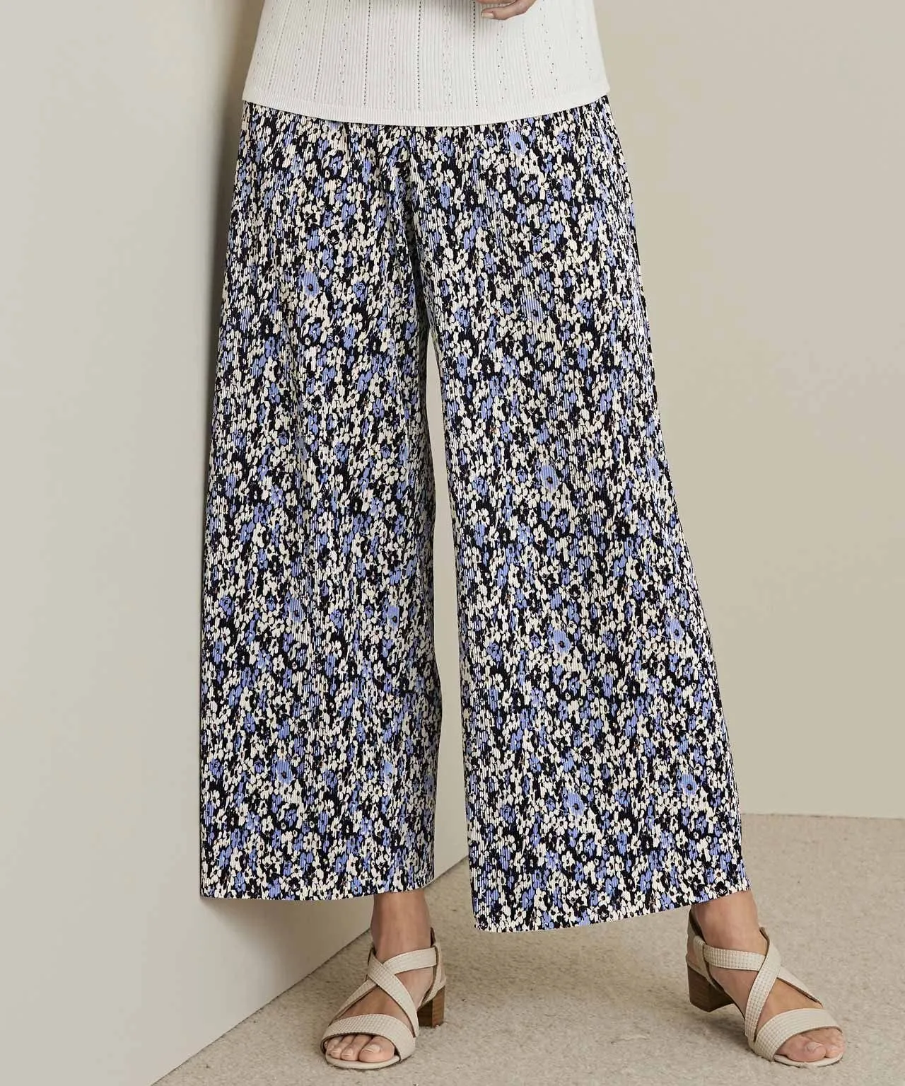 7/8 Pleated Trousers