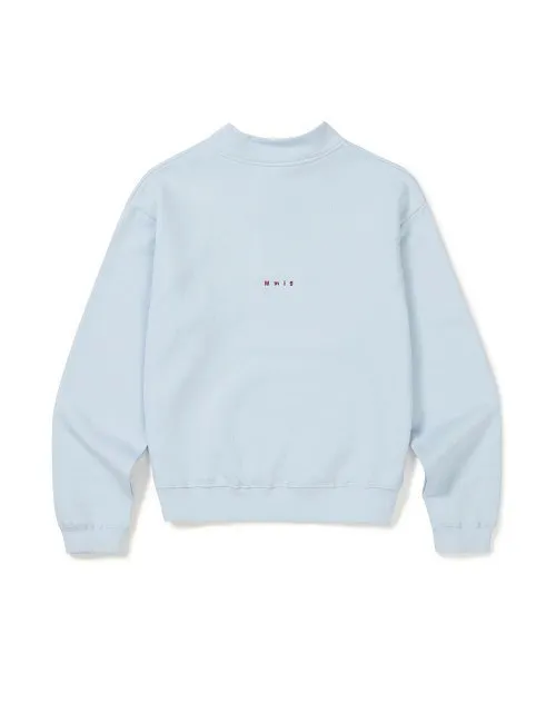 87MM  |Unisex Street Style Long Sleeves Cotton Logo Sweatshirts