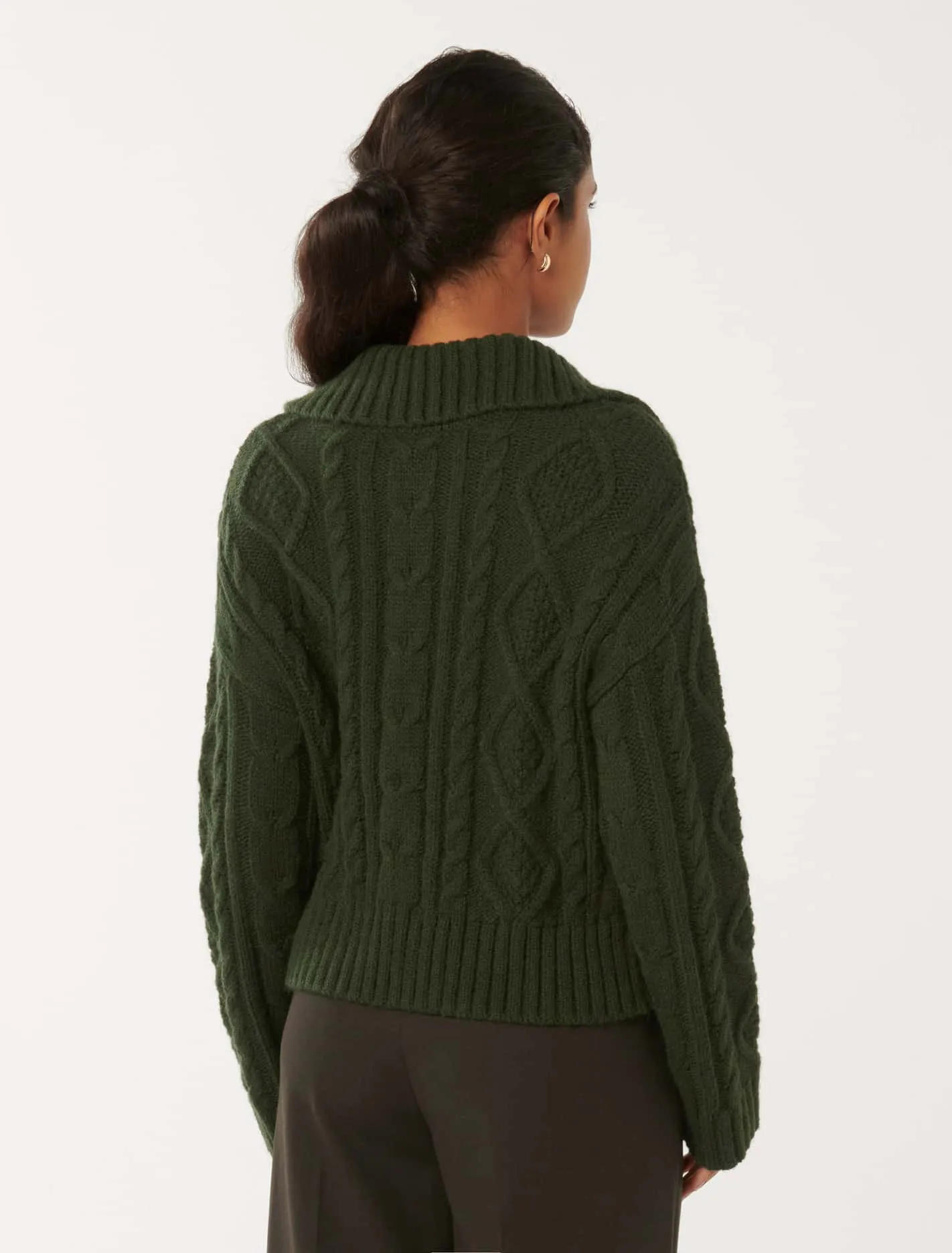 Adelaide Petite Cabled Knit Jumper