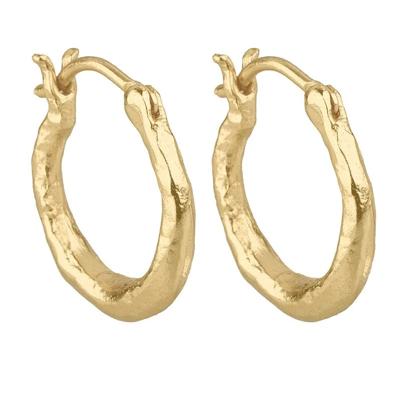 Adele Hoop Earrings - 18K Gold Plated