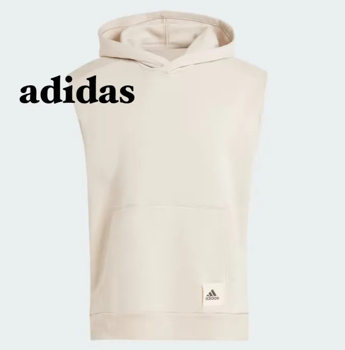 adidas  |Pullovers Unisex Sleeveless Street Style Plain Cotton Logo