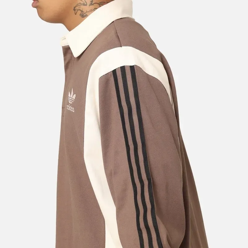 adidas  |Street Style Long Sleeves Cotton Long Sleeve T-shirt Logo