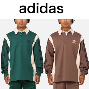 adidas  |Street Style Long Sleeves Cotton Long Sleeve T-shirt Logo