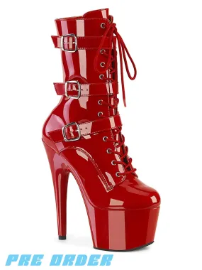 ADORE-1043 - RED PATENT  PRE ORDER 