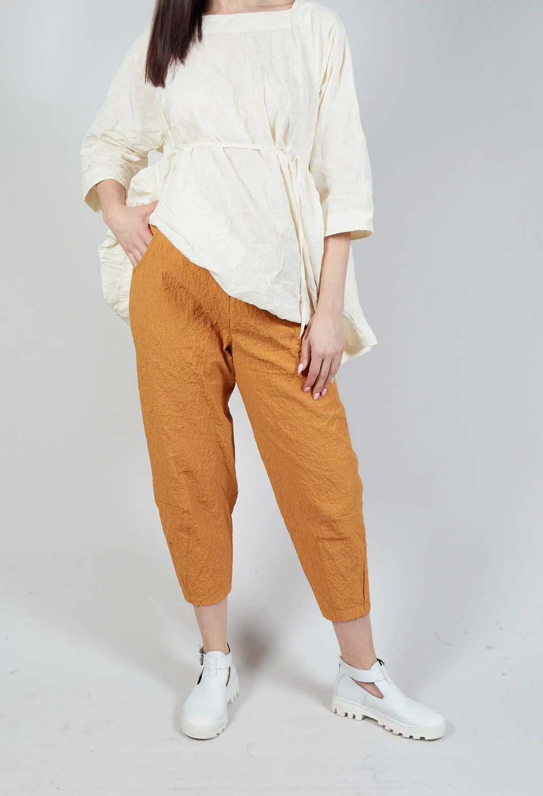 Alicia Q Trousers In Ambra