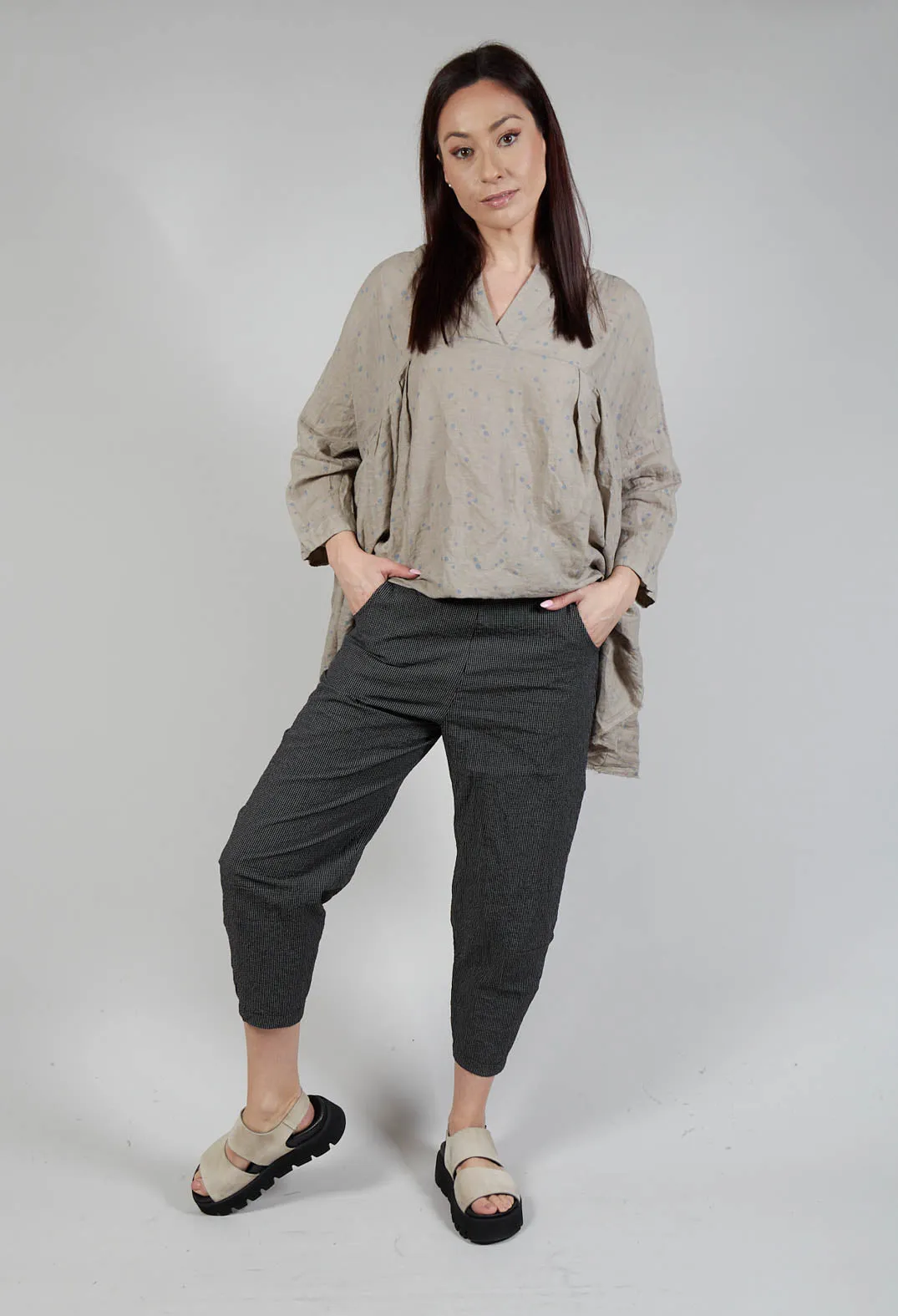 Alicia Q Trousers In Nero