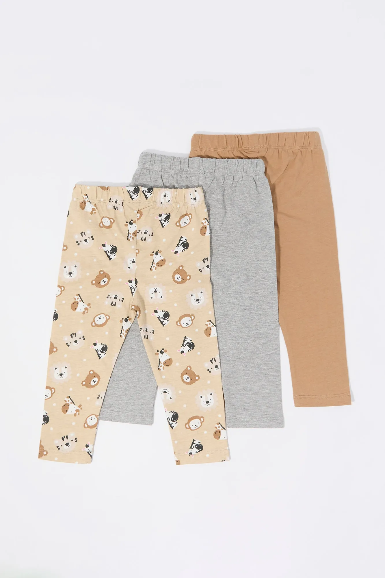 Baby Animal Print Legging (3 Pack)