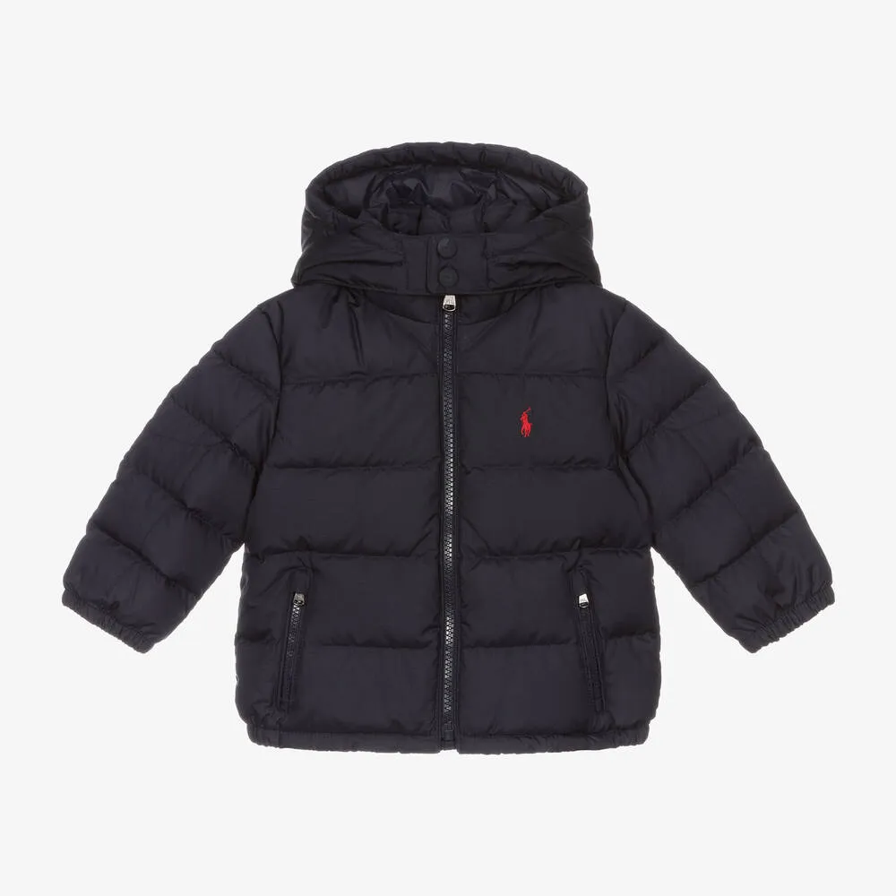 Baby Boys Blue Down Jacket