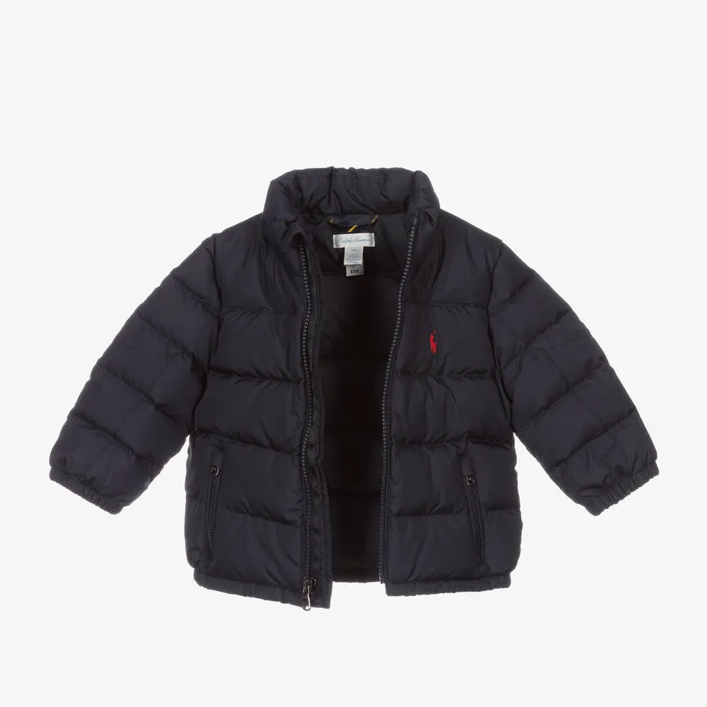 Baby Boys Blue Down Jacket