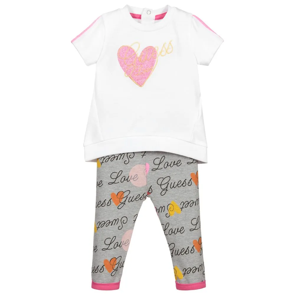 Baby Girls Logo Leggings Set