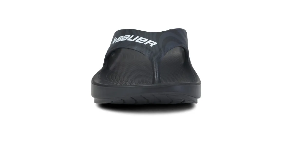 BAUER/OOFOS Men's OOriginal Sport Sandal – Black Asphalt