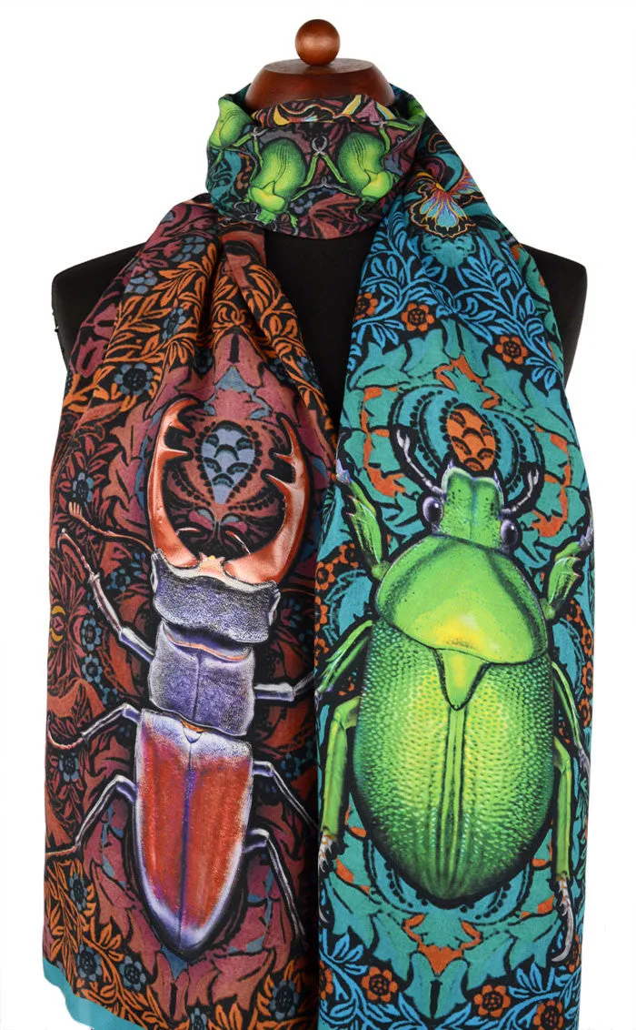 Beetle Belle, soft viscose scarf/wrap.