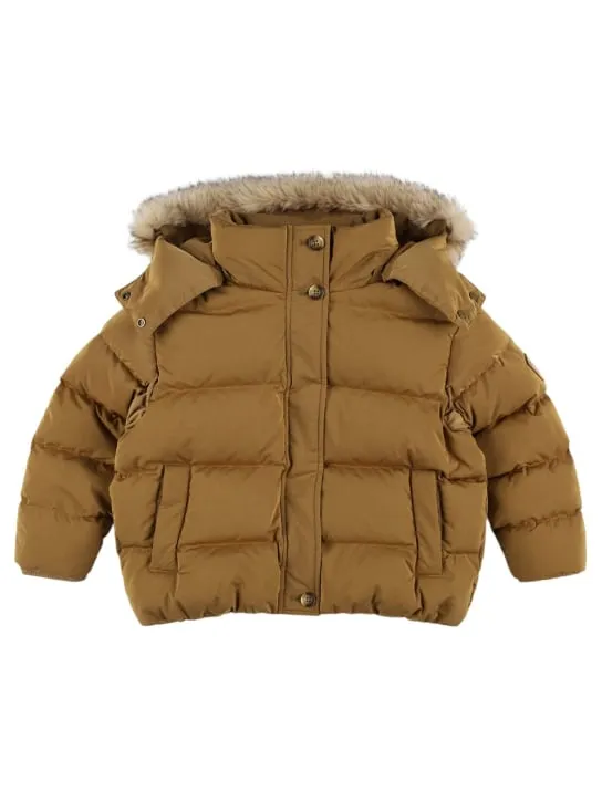 Bonpoint   Hooded poly down jacket 