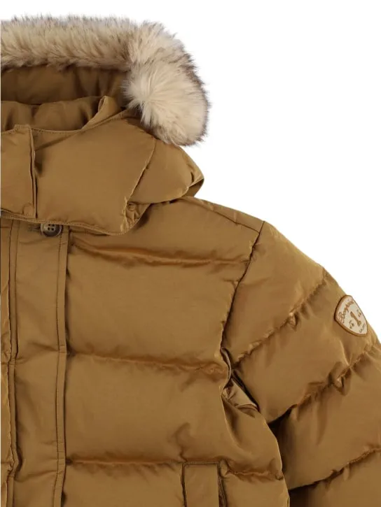 Bonpoint   Hooded poly down jacket 