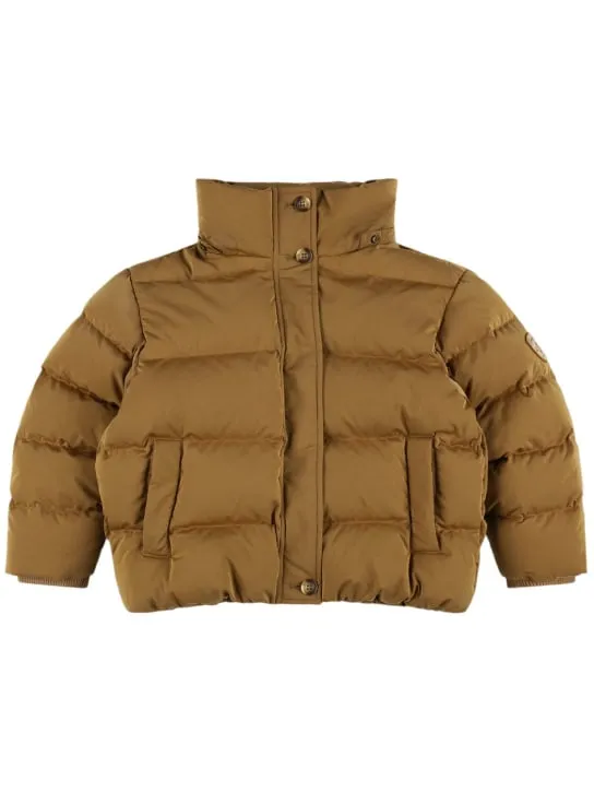 Bonpoint   Hooded poly down jacket 