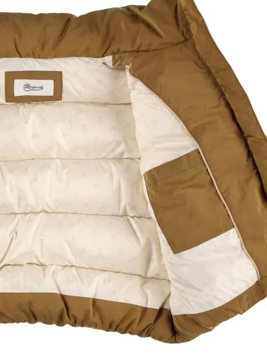 Bonpoint   Hooded poly down jacket 