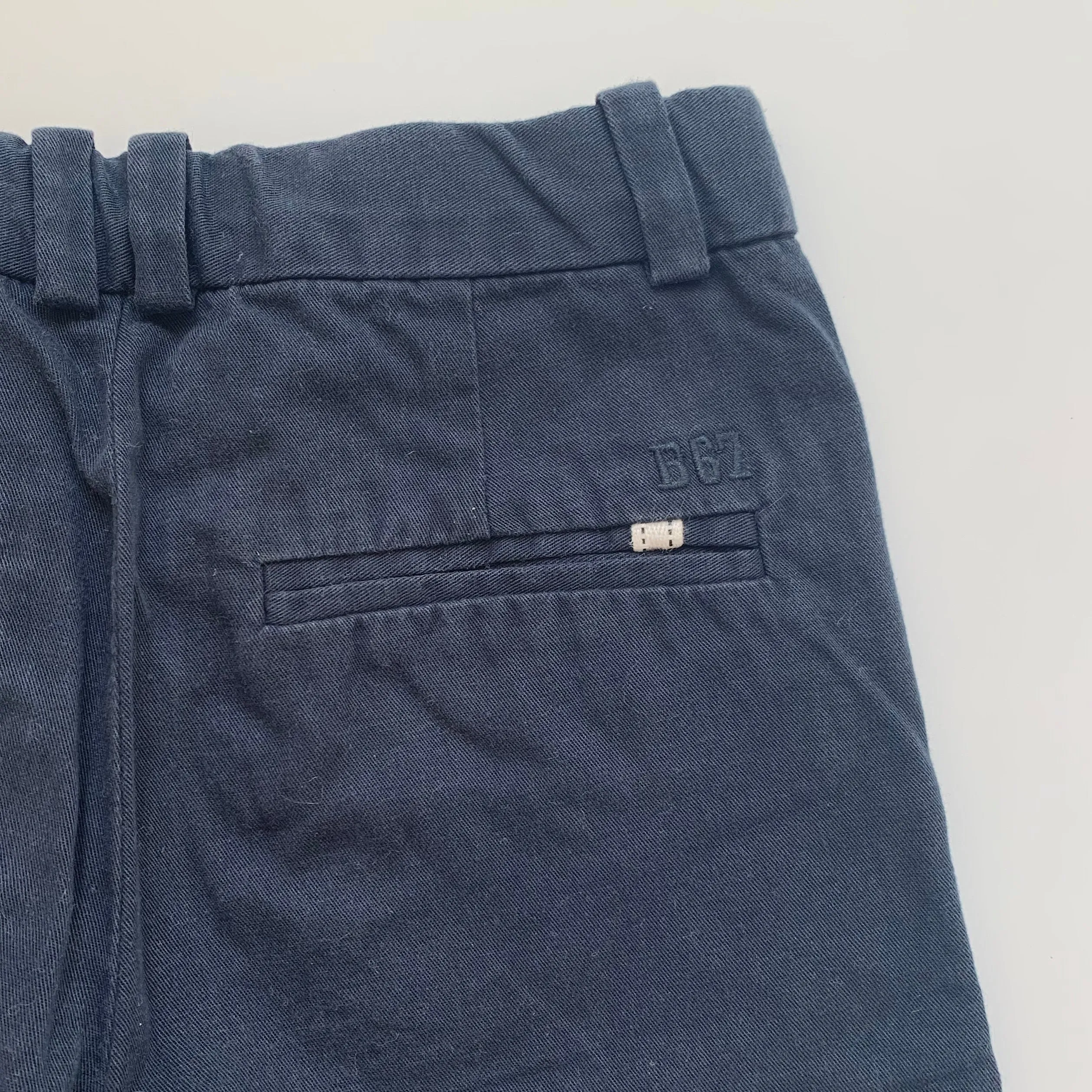 Bonpoint Navy Cotton Chinos: 4 Years