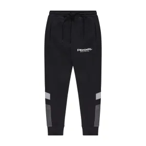 BUXTON TRACK JOGGERS - BLACK