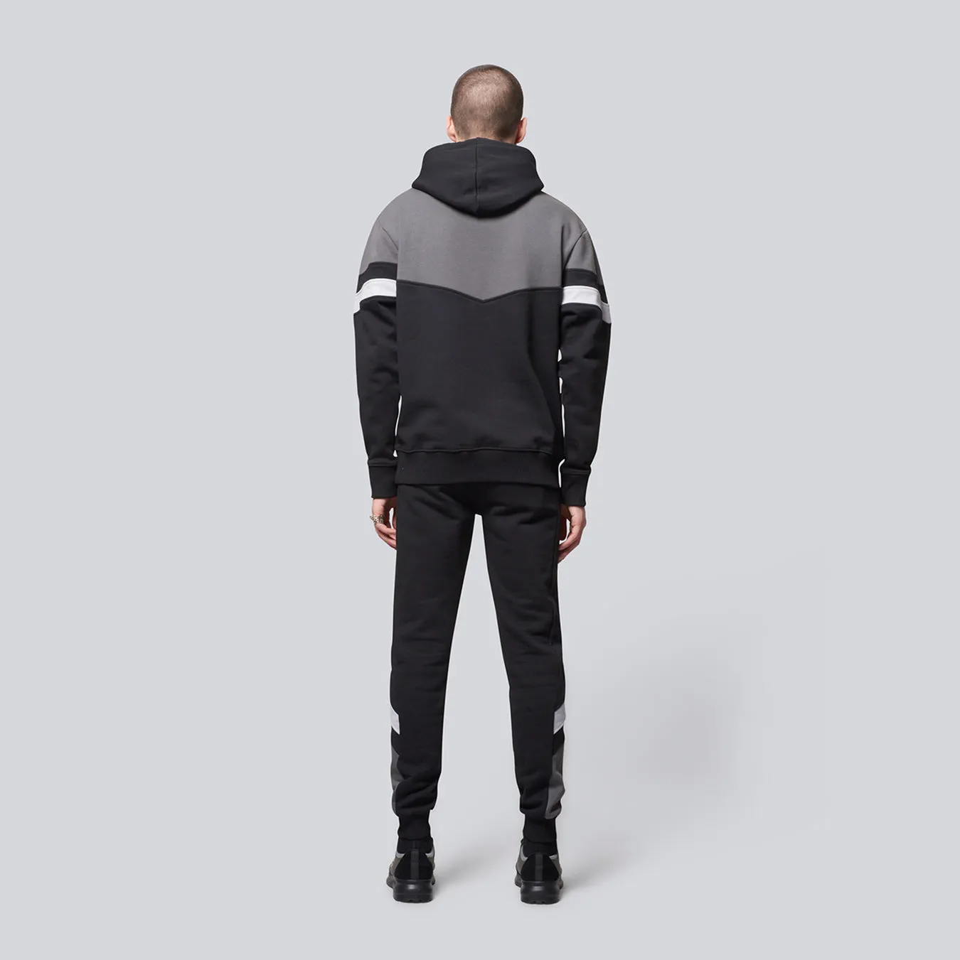 BUXTON TRACK TOP - BLACK