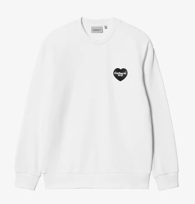 Carhartt  |Heart Unisex Street Style Logo Sweatshirts