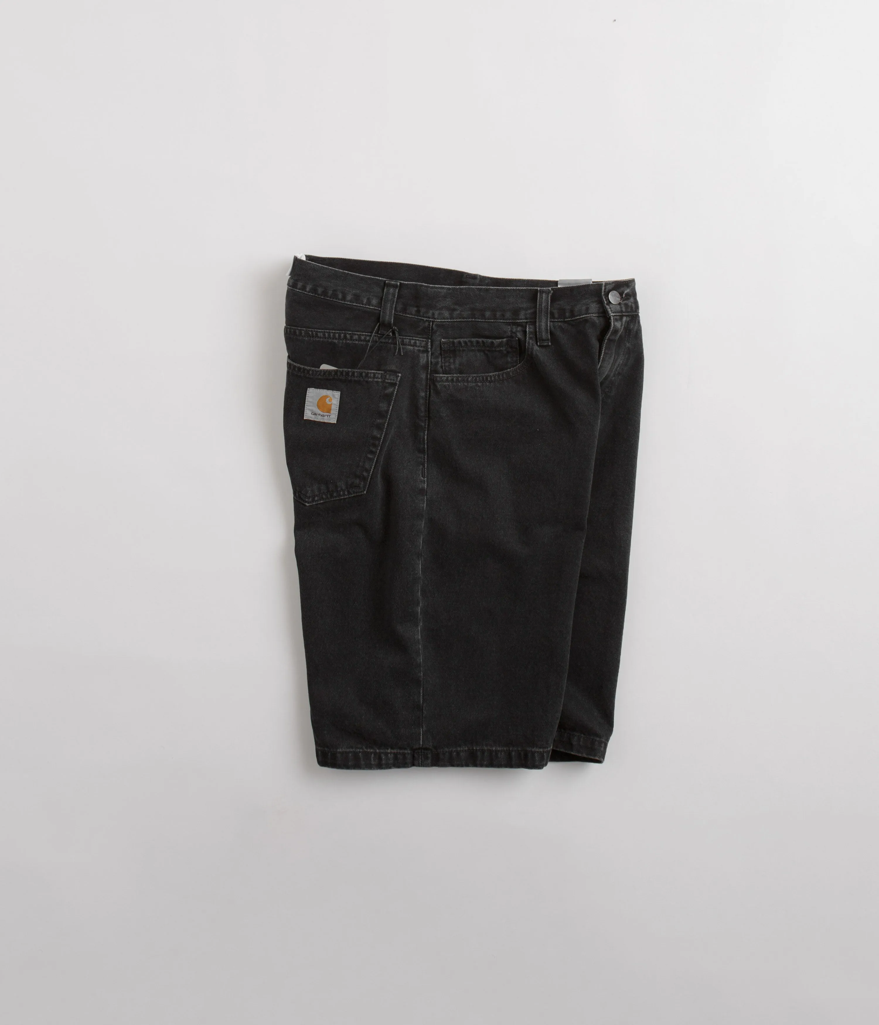 Carhartt Landon Shorts - Black Stone Washed