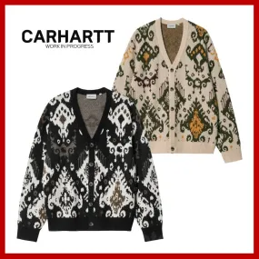 Carhartt  |Street Style Logo Cardigans