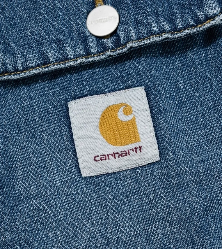 Carhartt  |Unisex Denim Street Style Logo Shirts