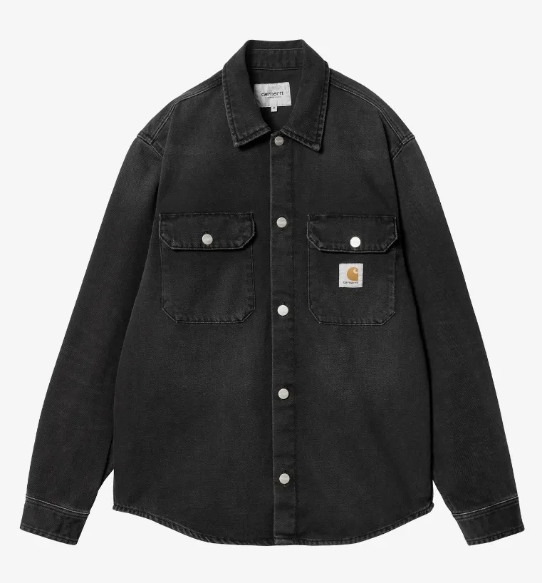 Carhartt  |Unisex Denim Street Style Logo Shirts