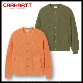 Carhartt  |Unisex Street Style Logo Cardigans