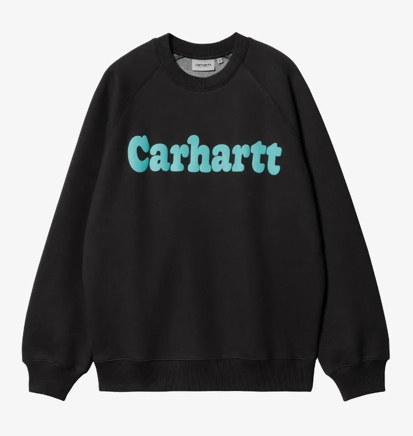 Carhartt  |Unisex Street Style Long Sleeves Logo Sweatshirts