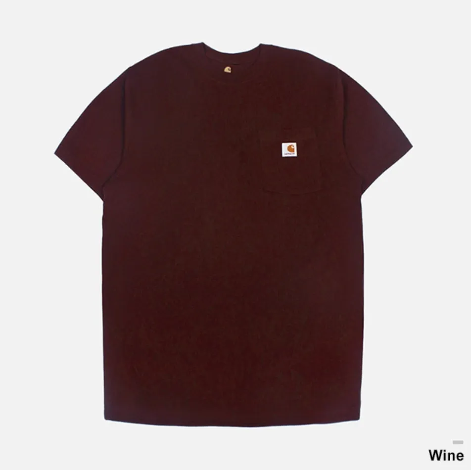 Carhartt  |Unisex Street Style Plain Logo T-Shirts