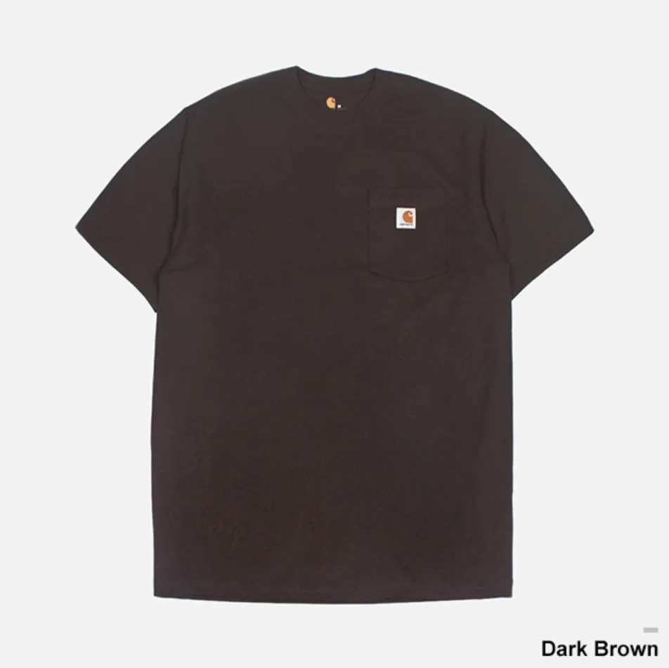 Carhartt  |Unisex Street Style Plain Logo T-Shirts