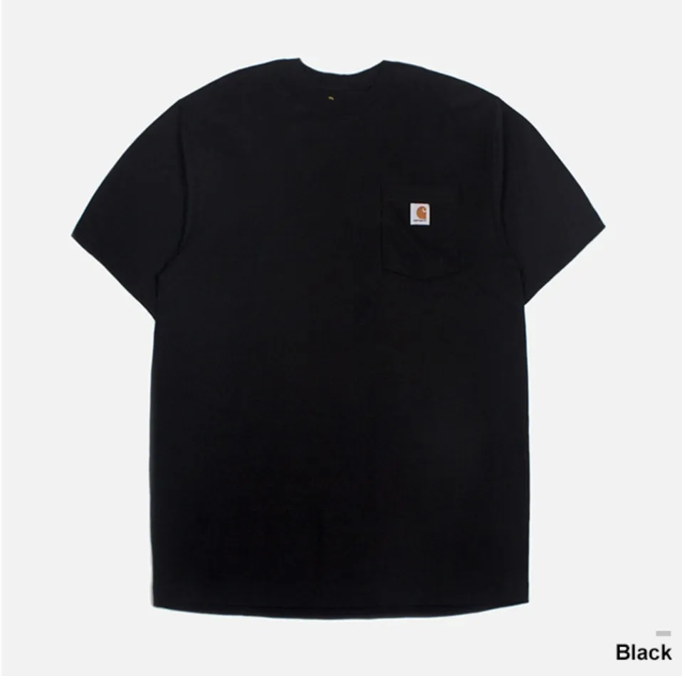 Carhartt  |Unisex Street Style Plain Logo T-Shirts