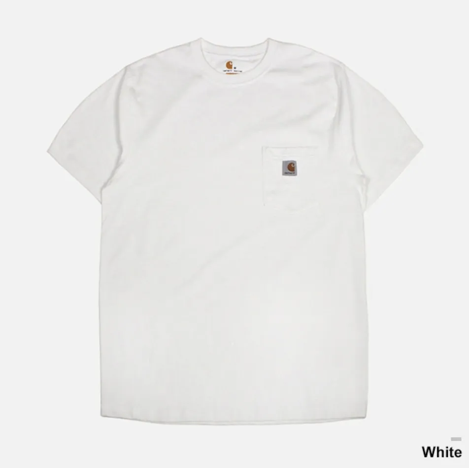 Carhartt  |Unisex Street Style Plain Logo T-Shirts