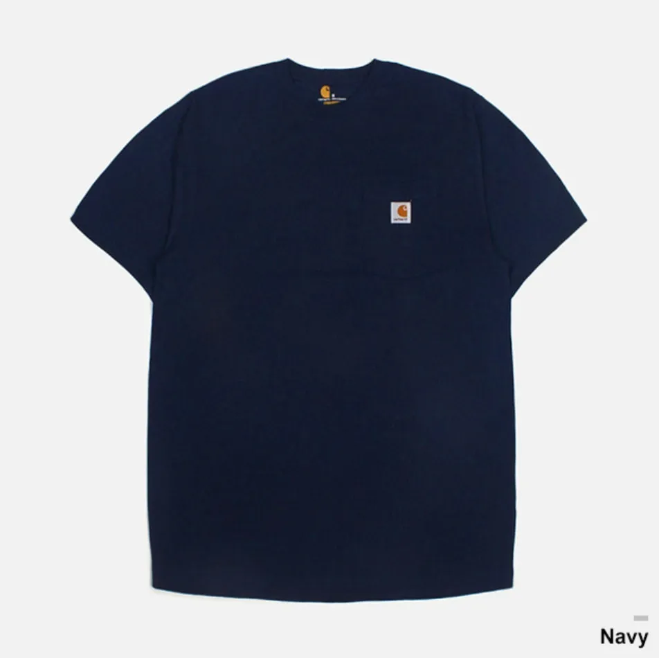 Carhartt  |Unisex Street Style Plain Logo T-Shirts