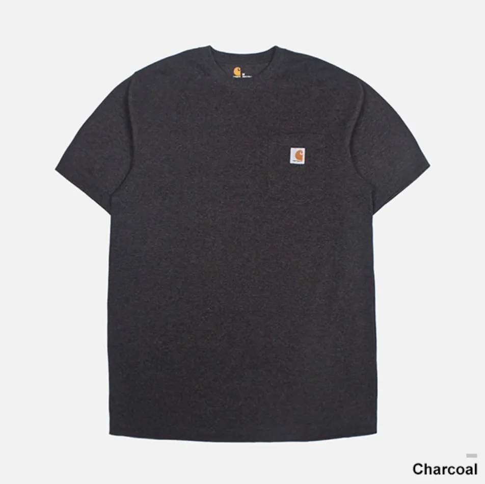 Carhartt  |Unisex Street Style Plain Logo T-Shirts