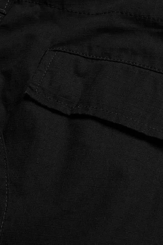 Carhartt WIP cotton shorts black color