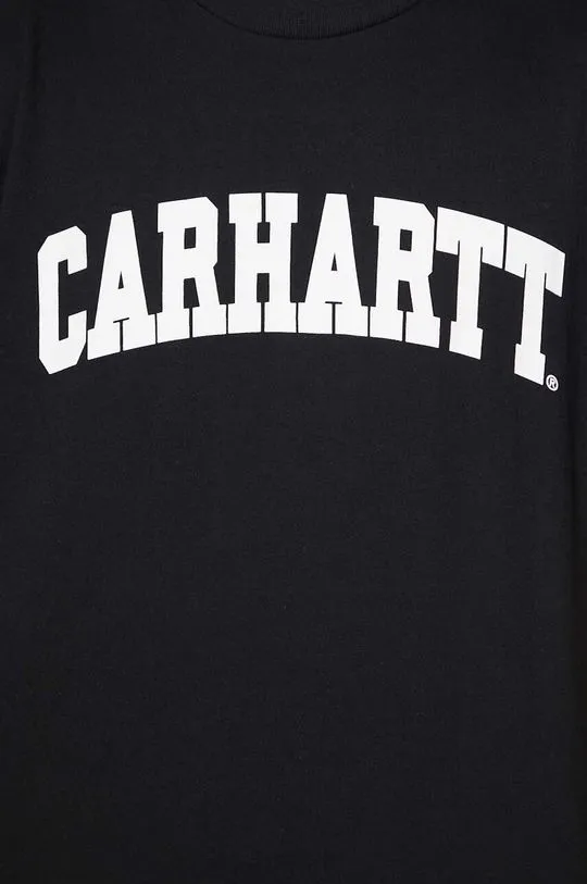 Carhartt WIP cotton t-shirt black color