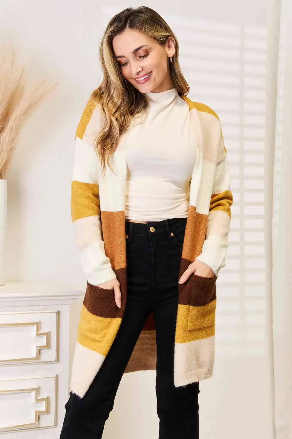 Carleigh Color Block Cardigan