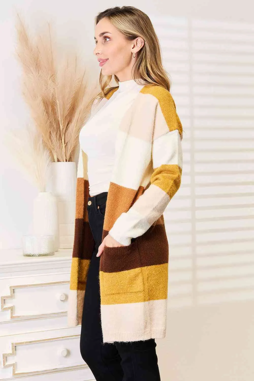 Carleigh Color Block Cardigan