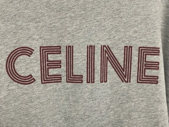 CELINE  |Pullovers Street Style Long Sleeves Plain Cotton Logo Luxury