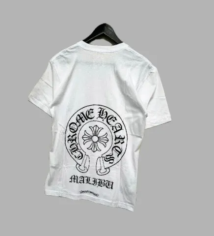 CHROME HEARTS  |Pullovers Street Style Cotton Short Sleeves Logo T-Shirts