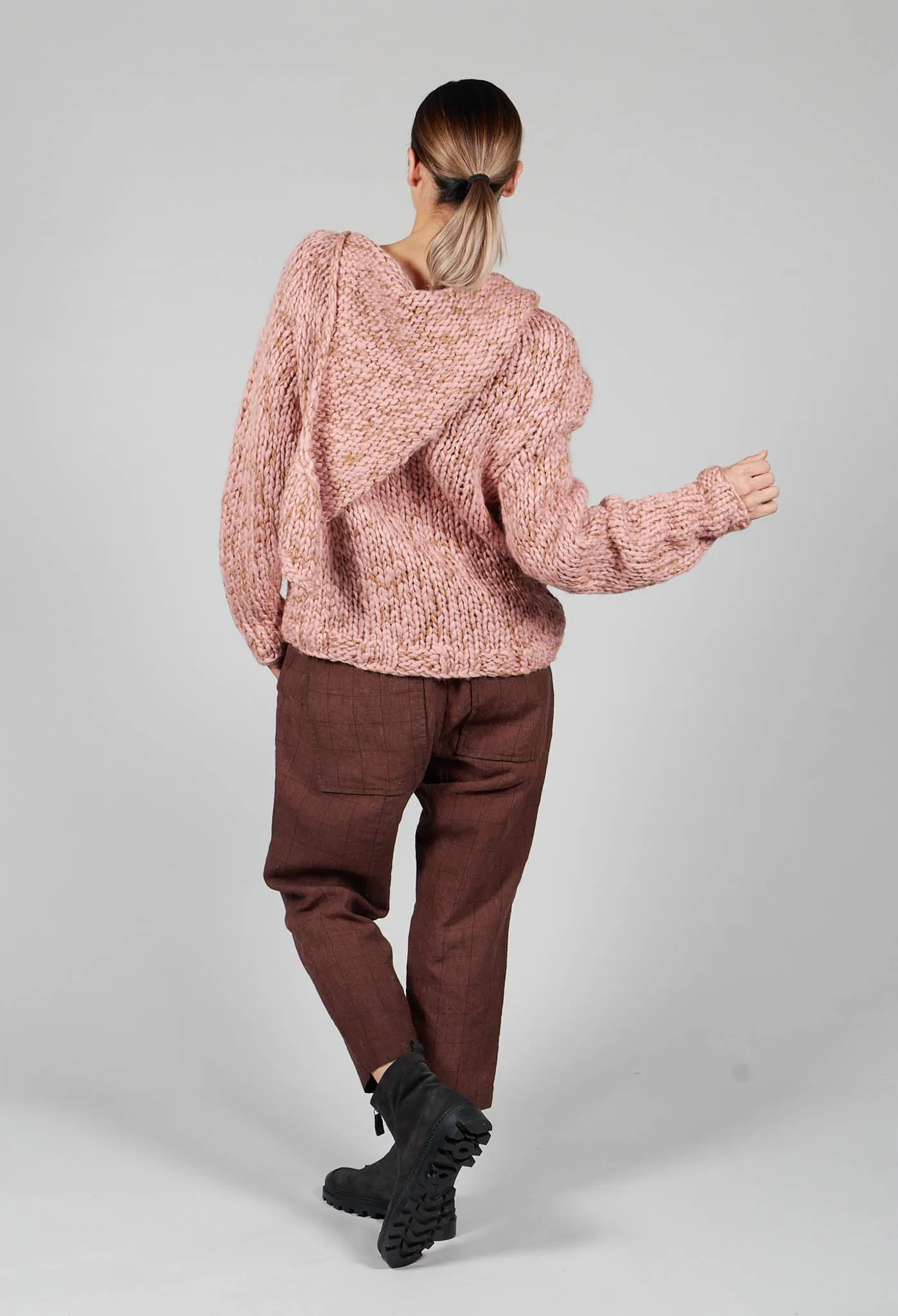 Chunky Knit Jumper in Amaretto