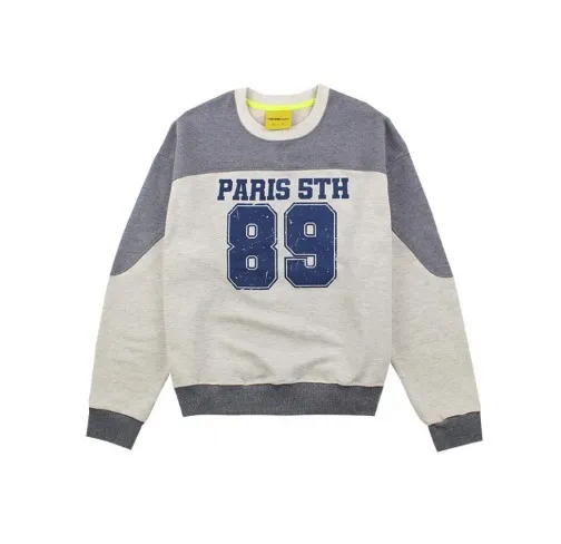 CONICHIWA bonjour  |Unisex U-Neck Long Sleeves Cotton Sweatshirts