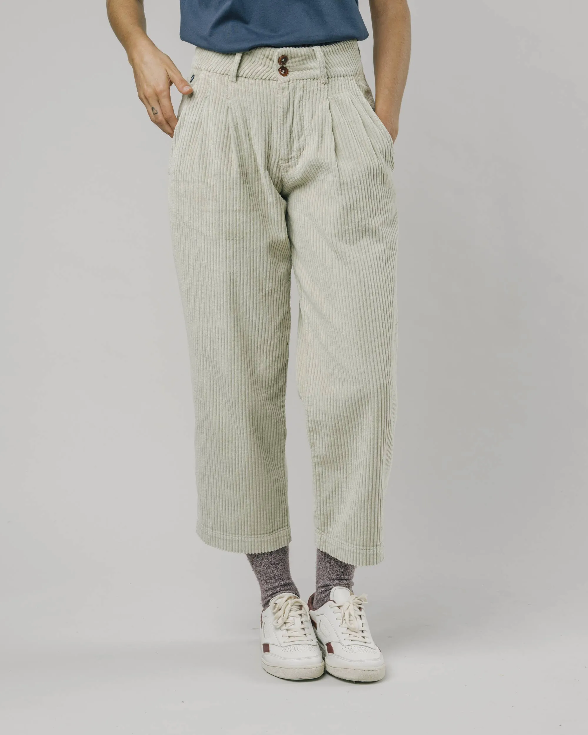 Corduroy Pants Raw for Women - Organic Cotton - Brava Fabrics