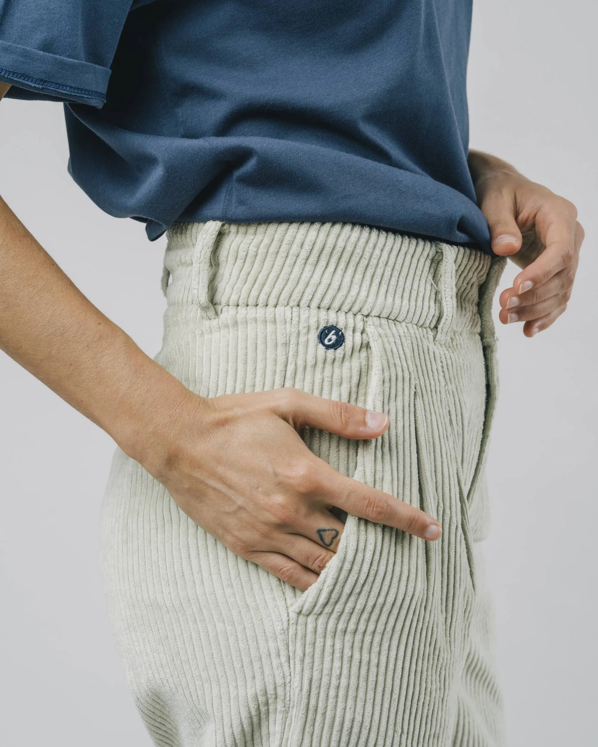 Corduroy Pants Raw for Women - Organic Cotton - Brava Fabrics