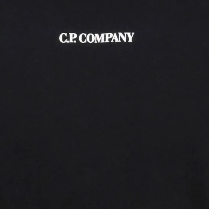 C.P. Company  |Crew Neck Long Sleeves Plain Cotton Long Sleeve T-shirt Logo