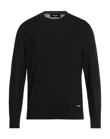 D SQUARED2  |Crew Neck Pullovers Long Sleeves Logo Luxury Sweaters