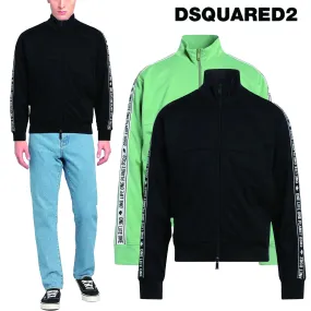 D SQUARED2  |Street Style Long Sleeves Plain Logos on the Sleeves Logo